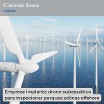 Empresa implanta drone subaquático para inspecionar parques eólicos offshore