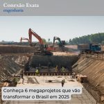 Megaprojetos vão transformar o Brasil em 2025