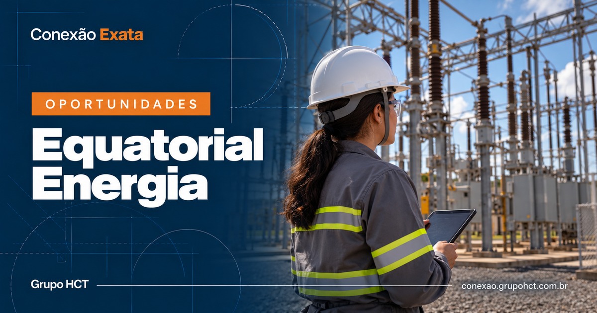 Oportunidades na Equatorial Energia: engenheira eletricista em uma subestação