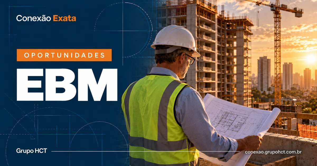Oportunidade EBM para Engenheiro de Obra Sênior em Goiânia