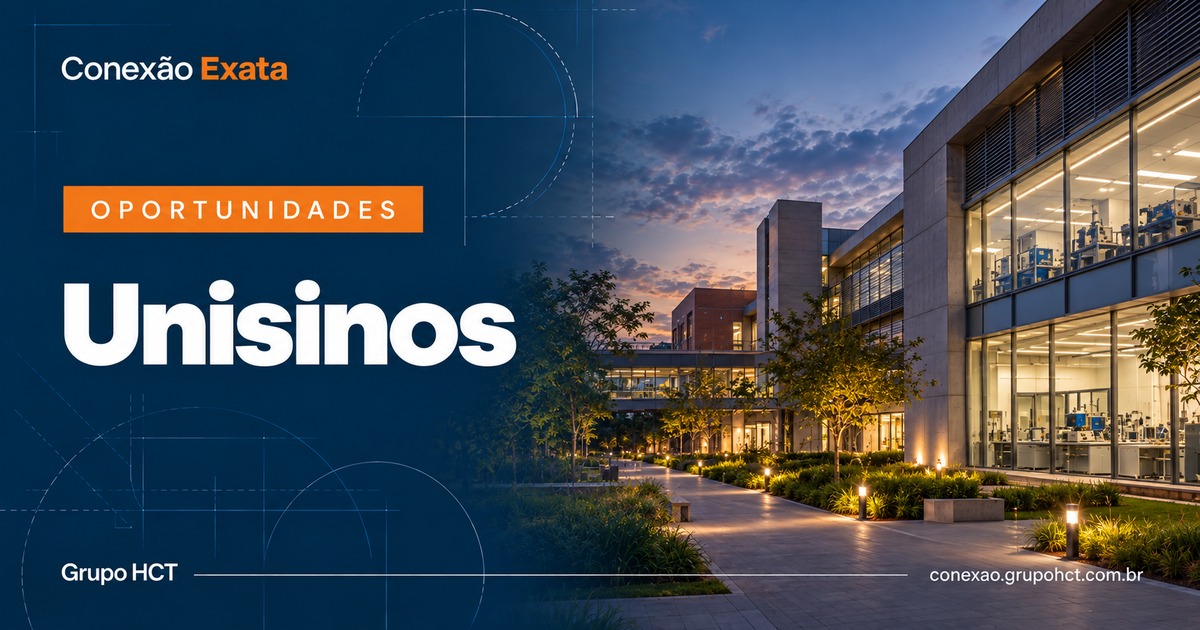 Oportunidade para professor de Engenharia Elétrica em Microeletrônica na Unisinos