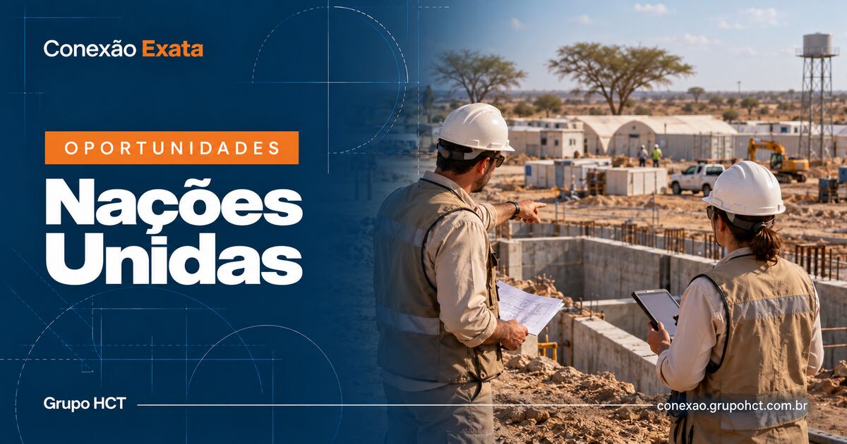 Vaga internacional para Structural Engineer das Nações Unidas em Abyei