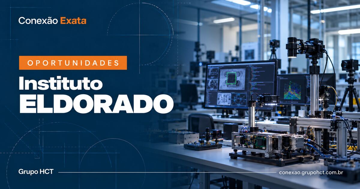 Vaga de engenharia de visão computacional no Instituto ELDORADO