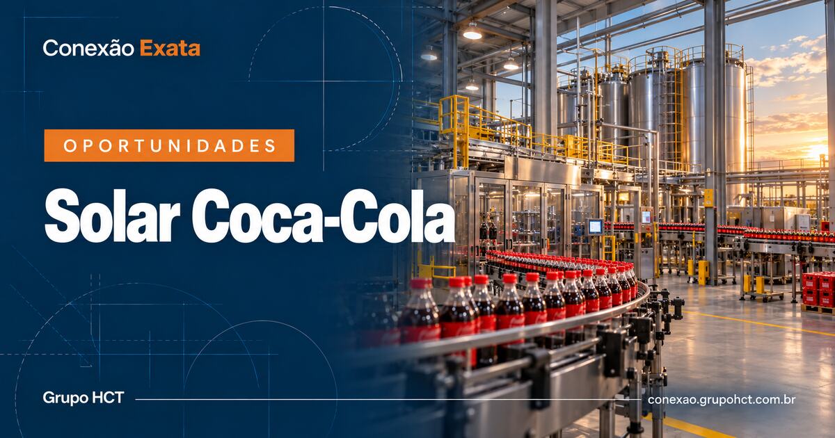 Vaga de analista de engenharia III na Solar Coca-Cola