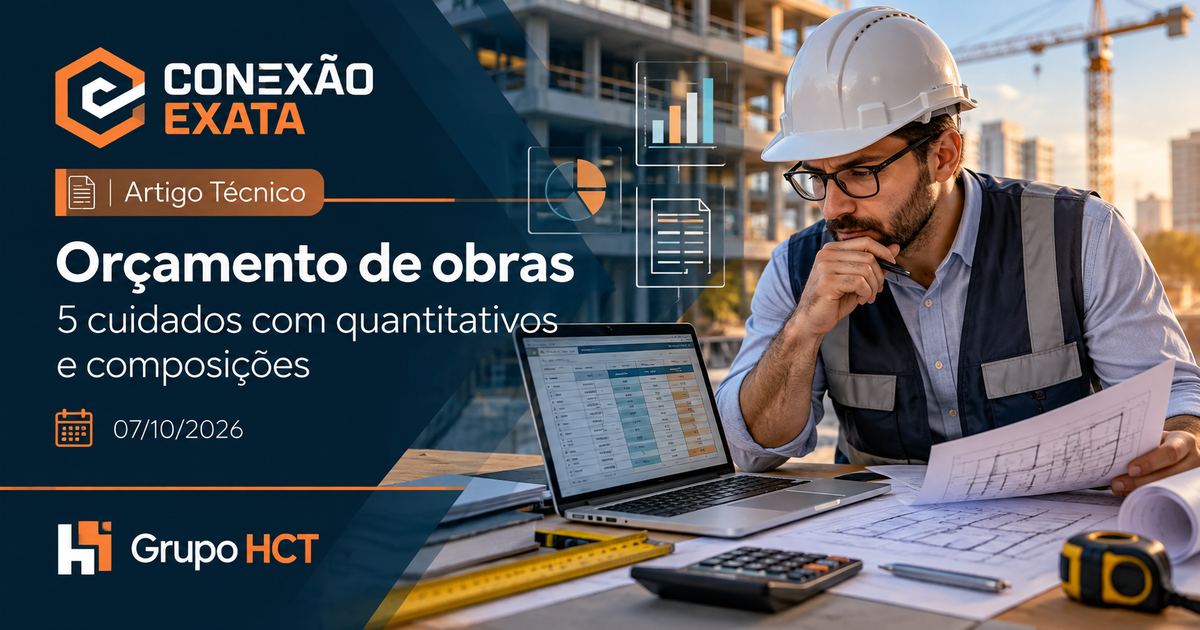Engenheiro analisando quantitativos, plantas e custos de uma obra.