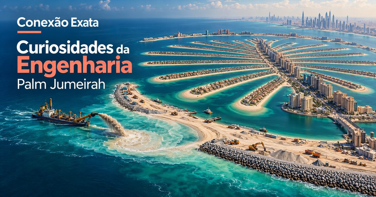 Palm Jumeirah: aterro, proteção costeira e forma urbana