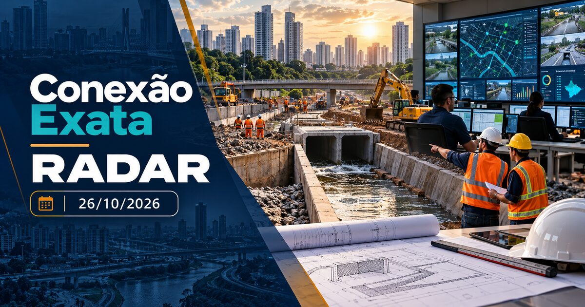 Radar de engenharia e infraestrutura de 26 de outubro de 2026