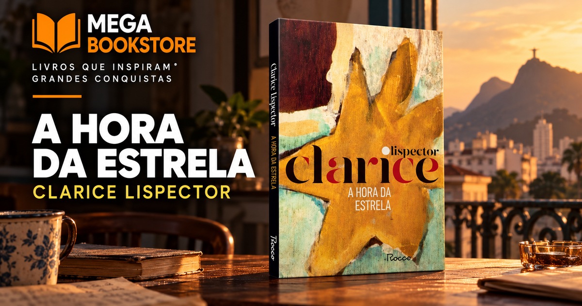 A Hora da Estrela, de Clarice Lispector, em um cenário literário inspirado no Rio de Janeiro.