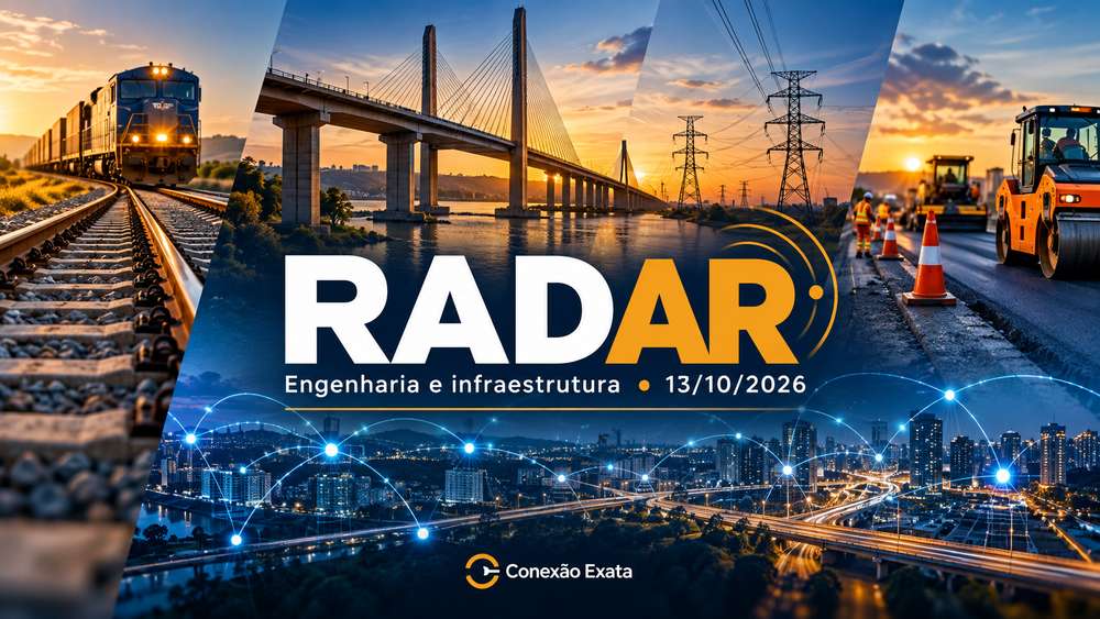 Capa do Radar de engenharia e infraestrutura de 13 de outubro de 2026