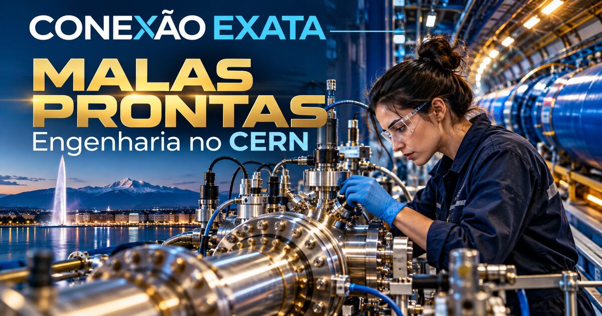 Engenheira mecânica em laboratório de tecnologia de vácuo no CERN em Genebra