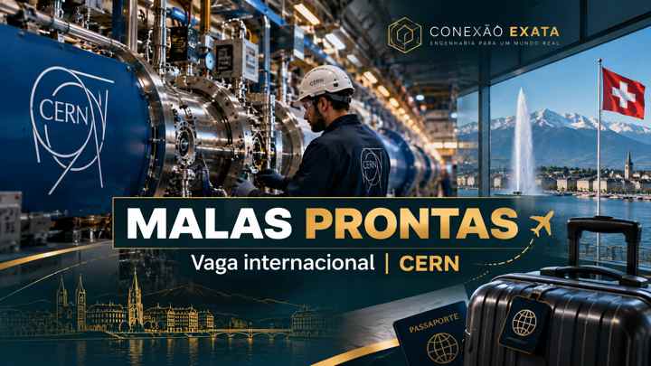 Oportunidade internacional de engenharia no CERN