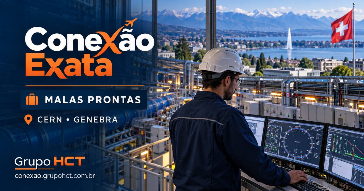 Malas Prontas: oportunidade no CERN para Controls and Automation Engineer