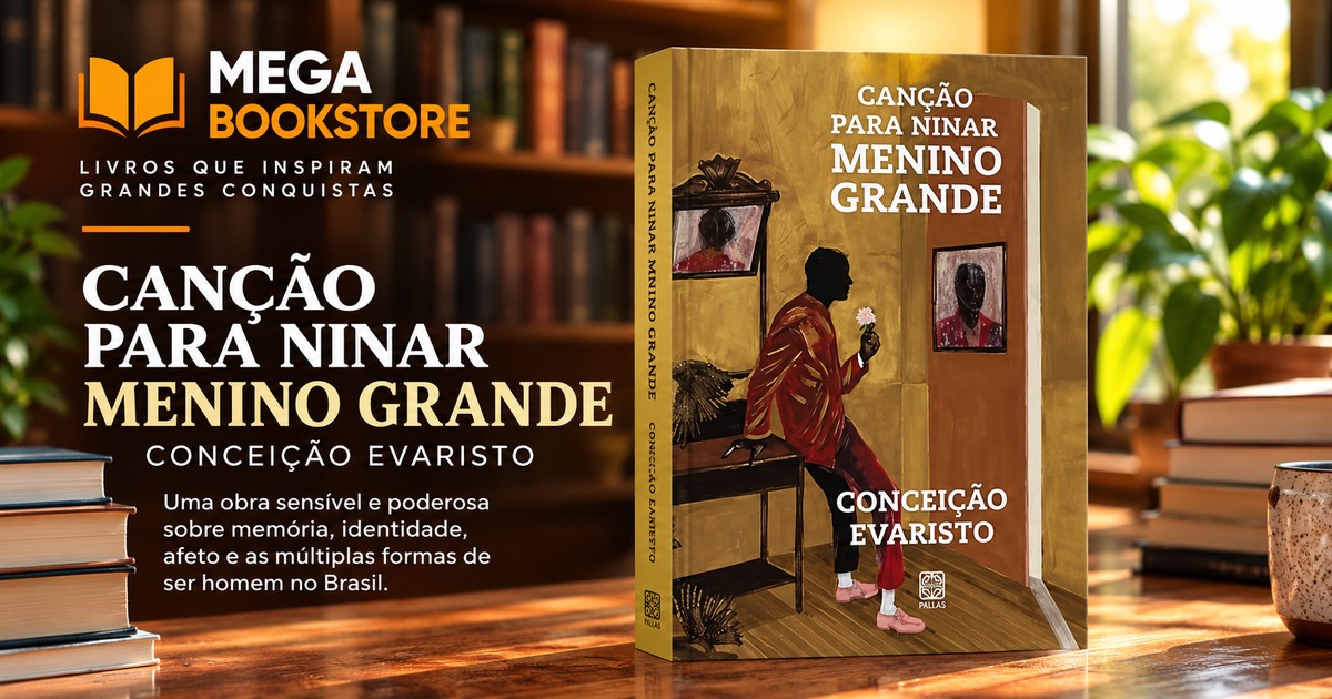 Mega Bookstore Canção para Ninar Menino Grande de Conceição Evaristo com capa original